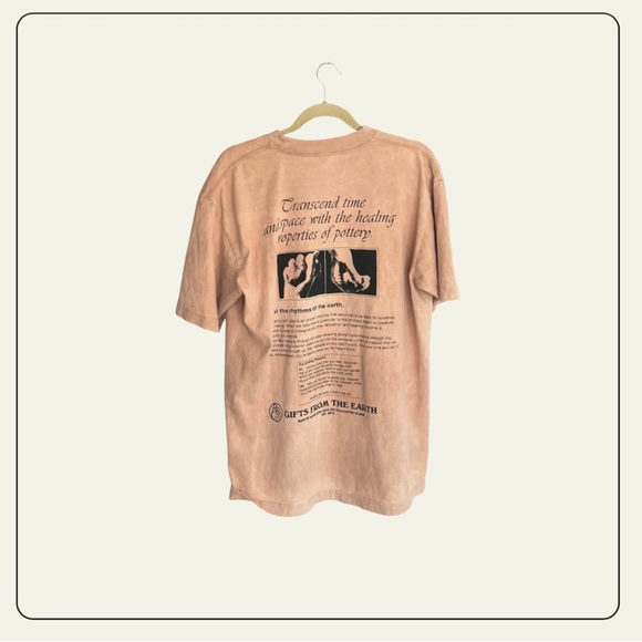 Rachel Saunders clay dyed dirt tee- out of production - Picture 3 of 7